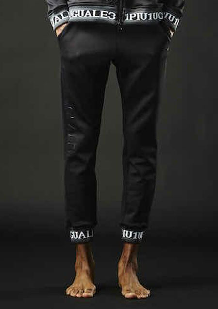 1PIU1UGUALE3 R[ONE] SOLID RIB CLASSIC BLACK | 99BLACK