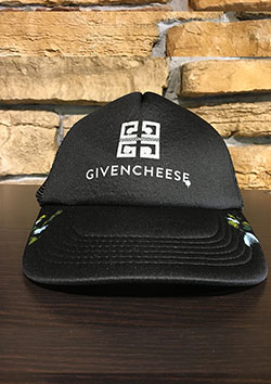 AWESOME GIVENCHEESE CAP | BLACK