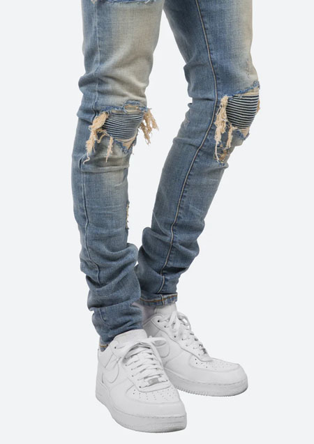 mnml X162 STRETCH DENIM | BLUE