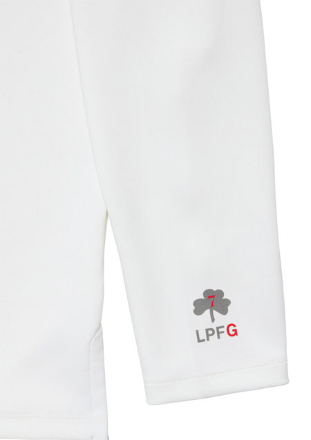 LPFG メンズ 長袖モックネックシャツ | 00WHITE