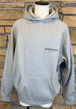 FOG 21FW 1POINT LOGO SWEAT HOODIE | DK/OATMEAL