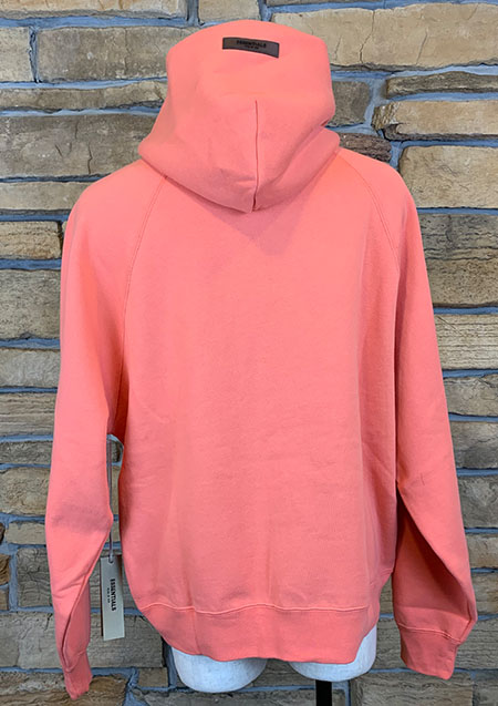 FOG ESSENTIALS 22FW FRONT LOGO SWEAT HOODIE | CORAL