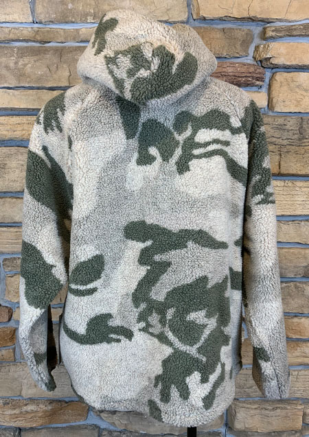 FOG ESSENTIALS 22FW FLEECE HALF ZIP HOODIE JACKET | CAMO