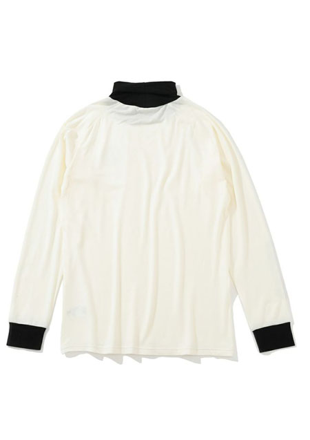 MARK&LONA Contact Micro fleece Top | WHITE | MEN