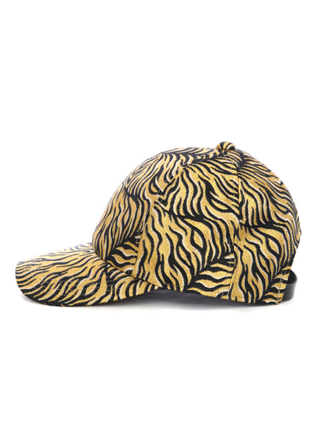 DRESS CAMP 西陣織CAP(TIGER)ゴールド■