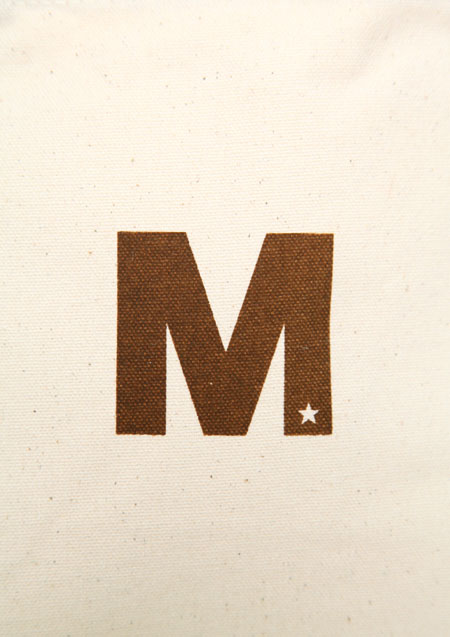 M MINI TOTE BAG ( M THANK YOU FRIENDS )