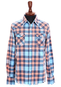 M ORIGINAL MADRAS CUT OFF CHECK SHIRTS