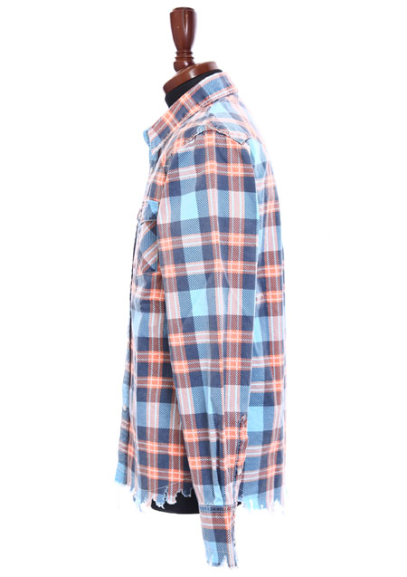 M ORIGINAL MADRAS CUT OFF CHECK SHIRTS