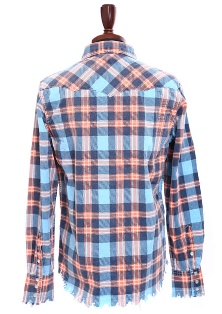 M ORIGINAL MADRAS CUT OFF CHECK SHIRTS