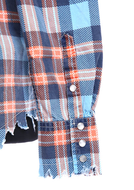 M ORIGINAL MADRAS CUT OFF CHECK SHIRTS