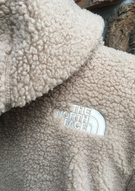 THE NORTH FACE PLAY GREEN RVS FLEECE HOODIE | CAMEL
