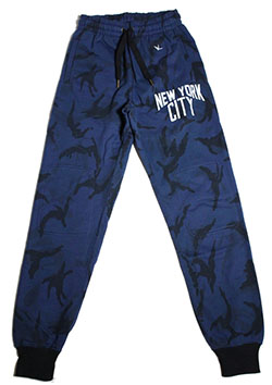 1piu1uguale3 RELAX × NUMBER NINE SWEAT PANTS | NAVY CAMO