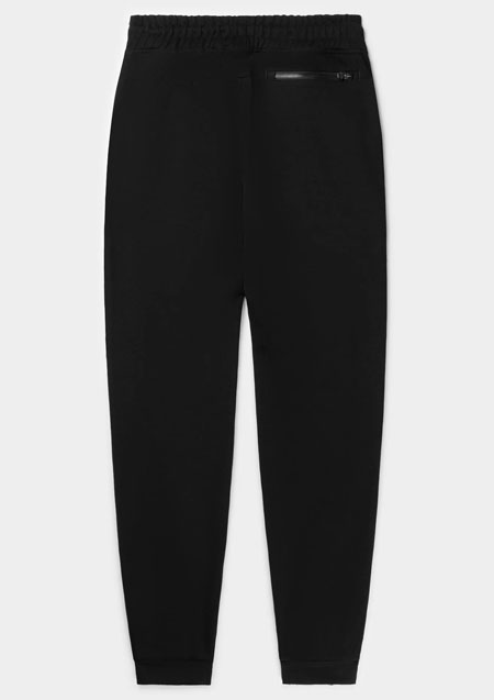 BALR. Q-TAPE SLIM CLASSIC SWEATPANTS | JET BLACK