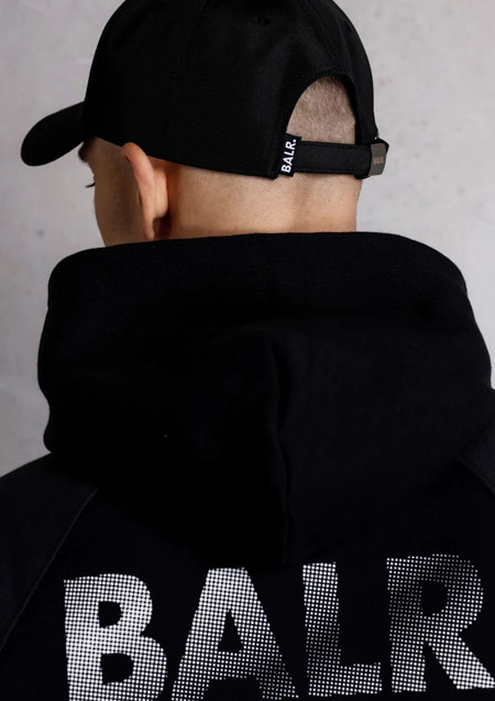 BALR. CLASSIC HEXAGON LOGO CAP | JET BLACK