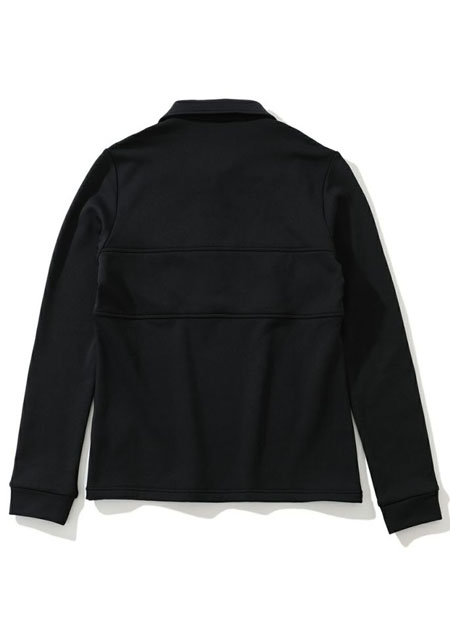 MARK&LONA Escalade Zip Fleece Polo | BLACK | WOMEN