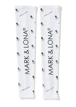 MARK&LONA Union Frequency Arm Cover | WHITE | MEN and WOMEN