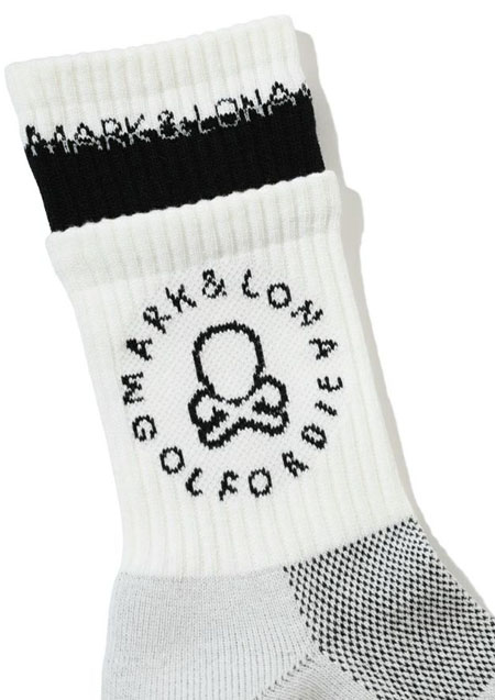 MARK&LONA Ever Socks | WHITE | MEN