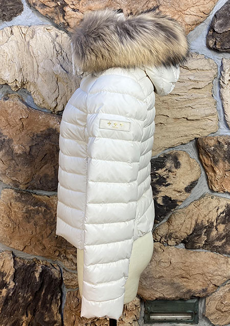 TATRAS DOWN COAT | VARENA | 15IVORY | LADIES 