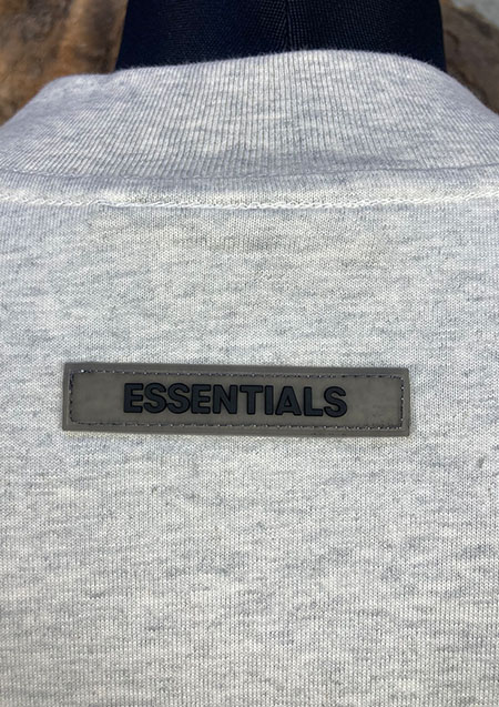 FOG ESSENTIALS 21 FW 1POINT LOGO LS TEE | LT/OATMEAL