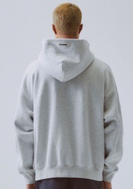 FOG ESSENTIALS SOLID SWEAT HOODIE | L/H.GREY