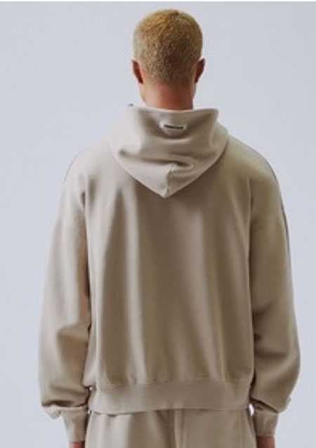 FOG ESSENTIALS SOLID SWEAT HOODIE | TAN