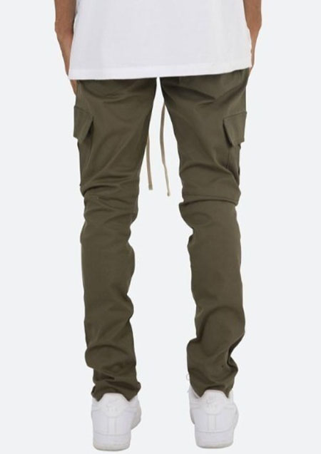 mnml CARGO DRAWCORD PANTS | OLIVE