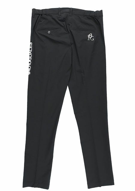 1PIU1UGUALE3 GOLF SOLOTEX 2WAY WATER REPELLENCY TUCK PANTS | BLACK | LADIES