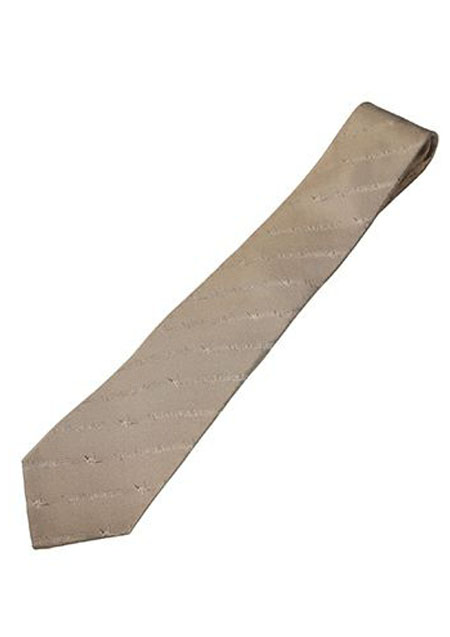 1PIU1UGUALE3 SILK【113 TSURU 】NECK-TIE | 25BEIGE