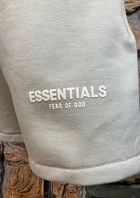 FOG ESSENTIALS 22SS SWEAT SHORTS | SEAFOAM