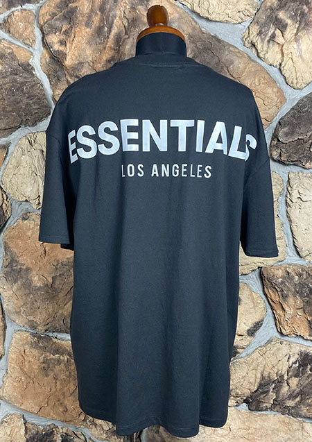 FOG ESSENTIALS LA REFLECTOR LOGO SS TEE | BLACK