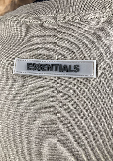 FOG ESSENTIALS FRONT LOGO SS TEE  | CHARCOAL GREY