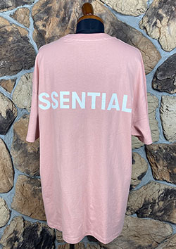 FOG ESSENTIALS REFLECTOR LOGO SS TEE | PINK