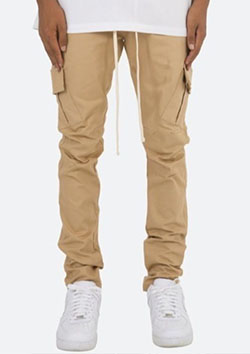 mnml CARGO DRAWCORD PANTS | KHAKI