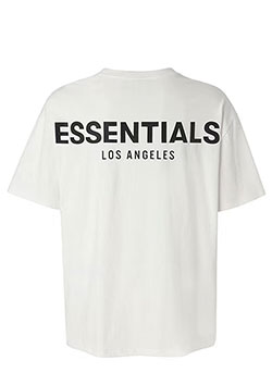 FOG ESSENTIALS LA REFLECTOR LOGO SS TEE | WHITE