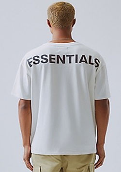 FOG ESSENTIALS REFLECTOR LOGO SS TEE | WHITE