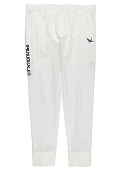 1PIU1UGUALE3 GOLF RIB PANTS | 10WHITE  | MEN