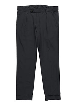 1PIU1UGUALE3 NYLON 2WAY TAFFETA MOBILE SLACKS | 99BLACK