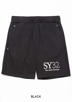 SY32 SWEAT SHORT PT 14365 | BLACK