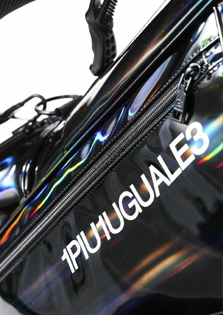 1PIU1UGUALE3 GOLF AURORA CADDIE BAG | 99BLACK | MENS