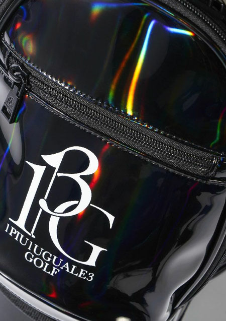 1PIU1UGUALE3 GOLF AURORA CADDIE BAG | 99BLACK | MENS