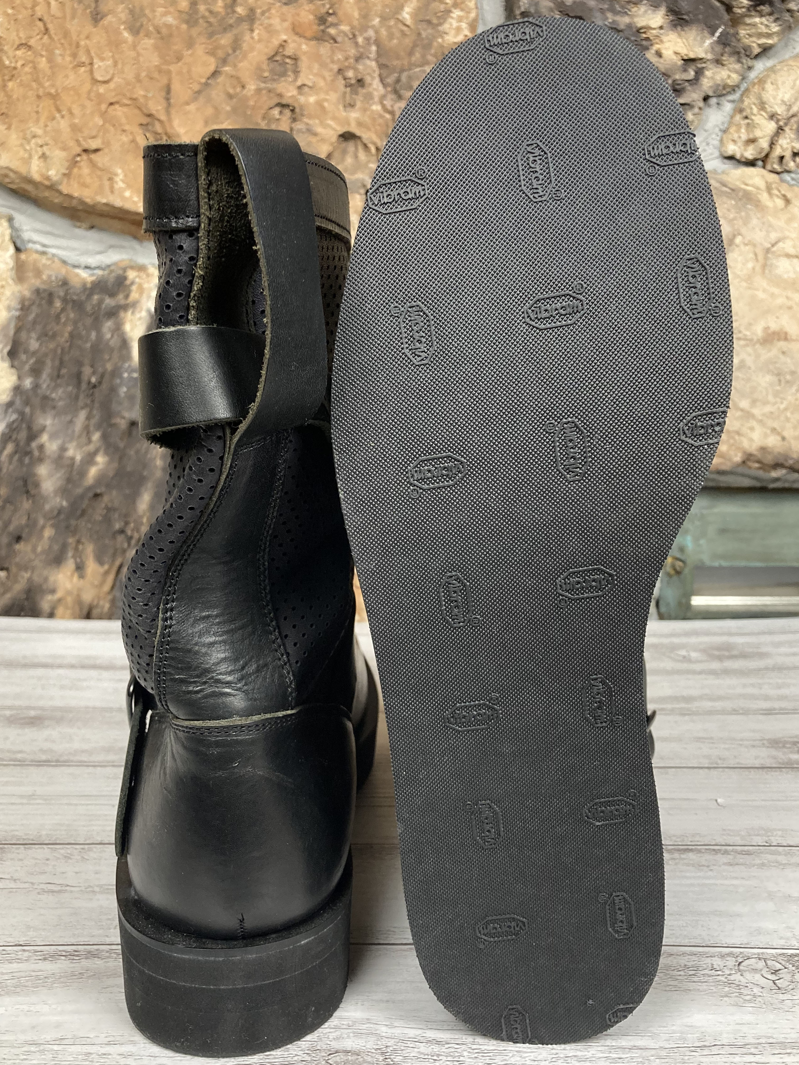 kiryuyrik Punching Enginer Boots | BLACK