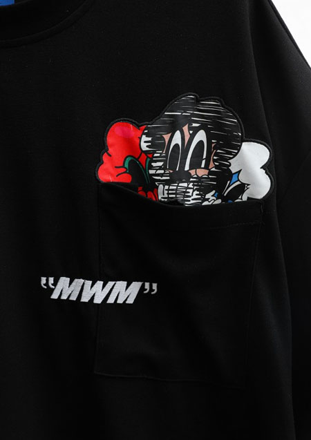 MWM VANGUARD´S DOG POCKET T-SHIRT | 33-black