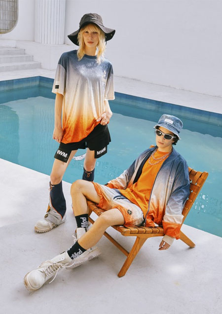 MWM X LOGO T-SHIRT | 096-ORANGE
