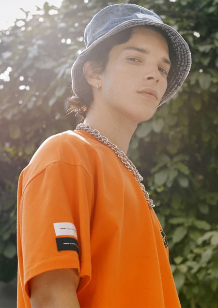 MWM X LOGO T-SHIRT | 096-ORANGE