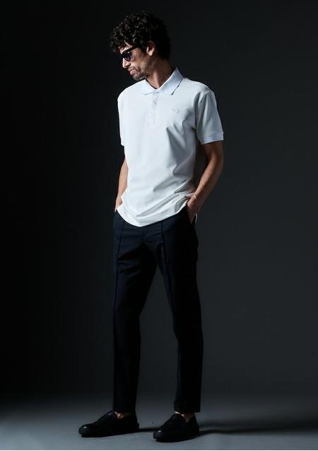 1PIU1UGUALE3 CREASE SLACKS | 99BLACK