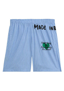 BARROW POPELINE SHORTS UNISEX | BW035_CORYDALIS BLUE / ?25,000