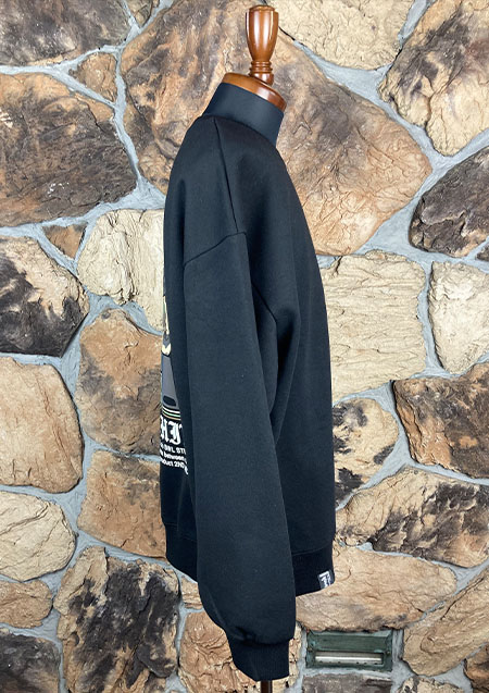 2ND ARCHIVE BEER CREW SWEAT | BLACK