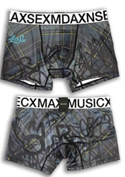 MAXSIX UNDER WEAR GRAFFITI | BLACK