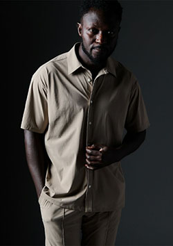 1PIU1UGUALE3 S/S  BIG SHIRTS | 25BEIGE