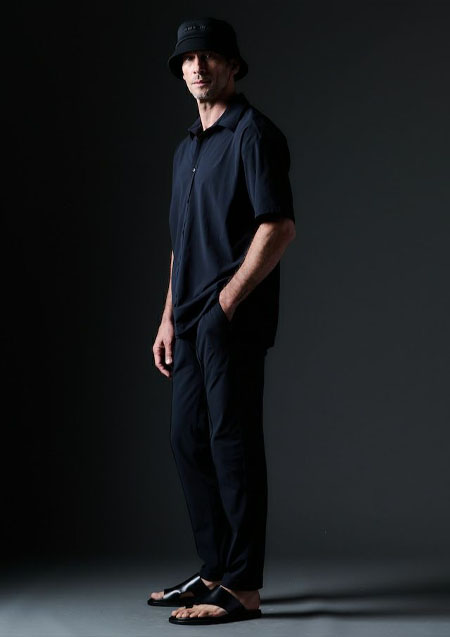 1PIU1UGUALE3 S/S  BIG SHIRTS | 99BLACK